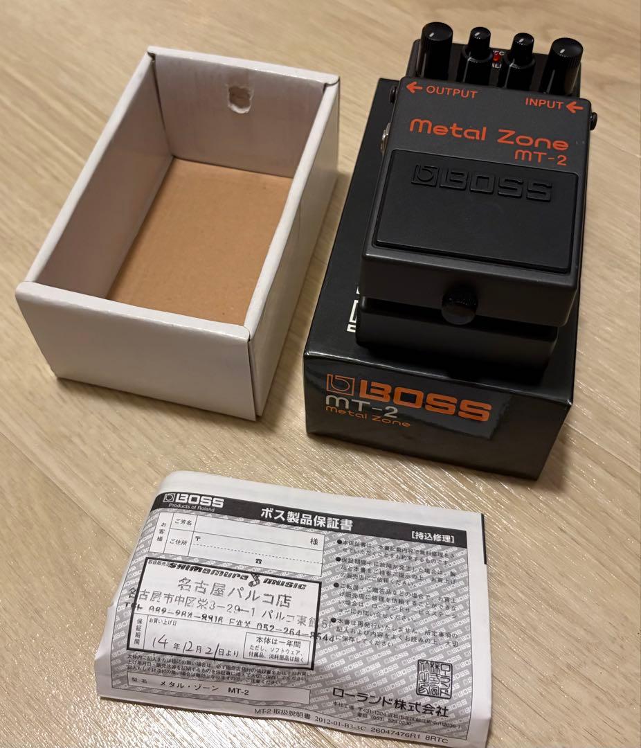 BOSS MT-2 l Zone エフェクター