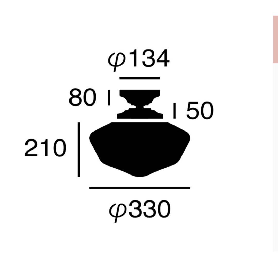 ART WORK STUDIO イーストカレッジシーリングランプ (L)