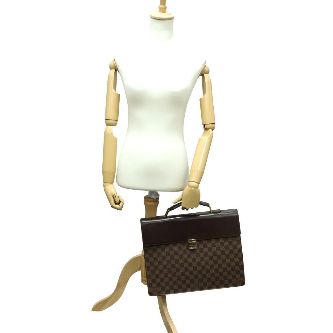 美品 ルイヴィトン ビジネスバッグ ダミエ アルトナPM N53315 メンズ