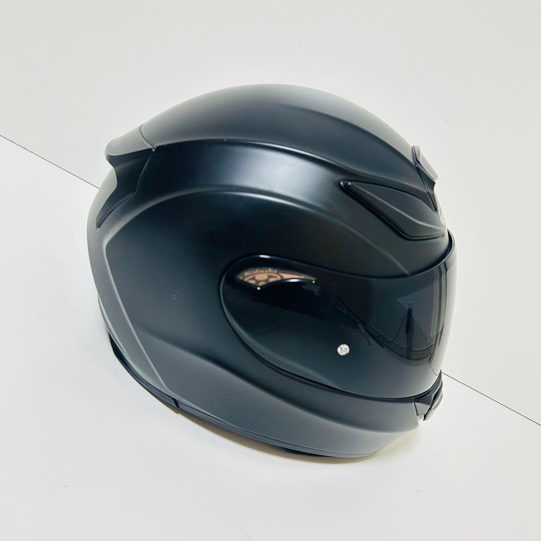 【ほぼ未使用】Kabuto SHUMA フルフェイスヘルメット マットブラック
