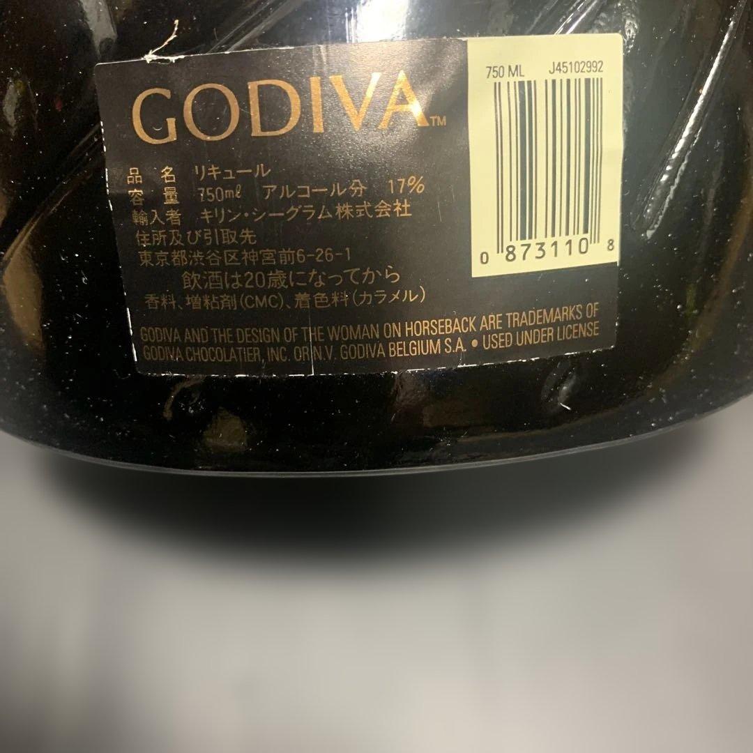 新品　未開封　箱付き　GODIVA チョコレートリキュール750ml