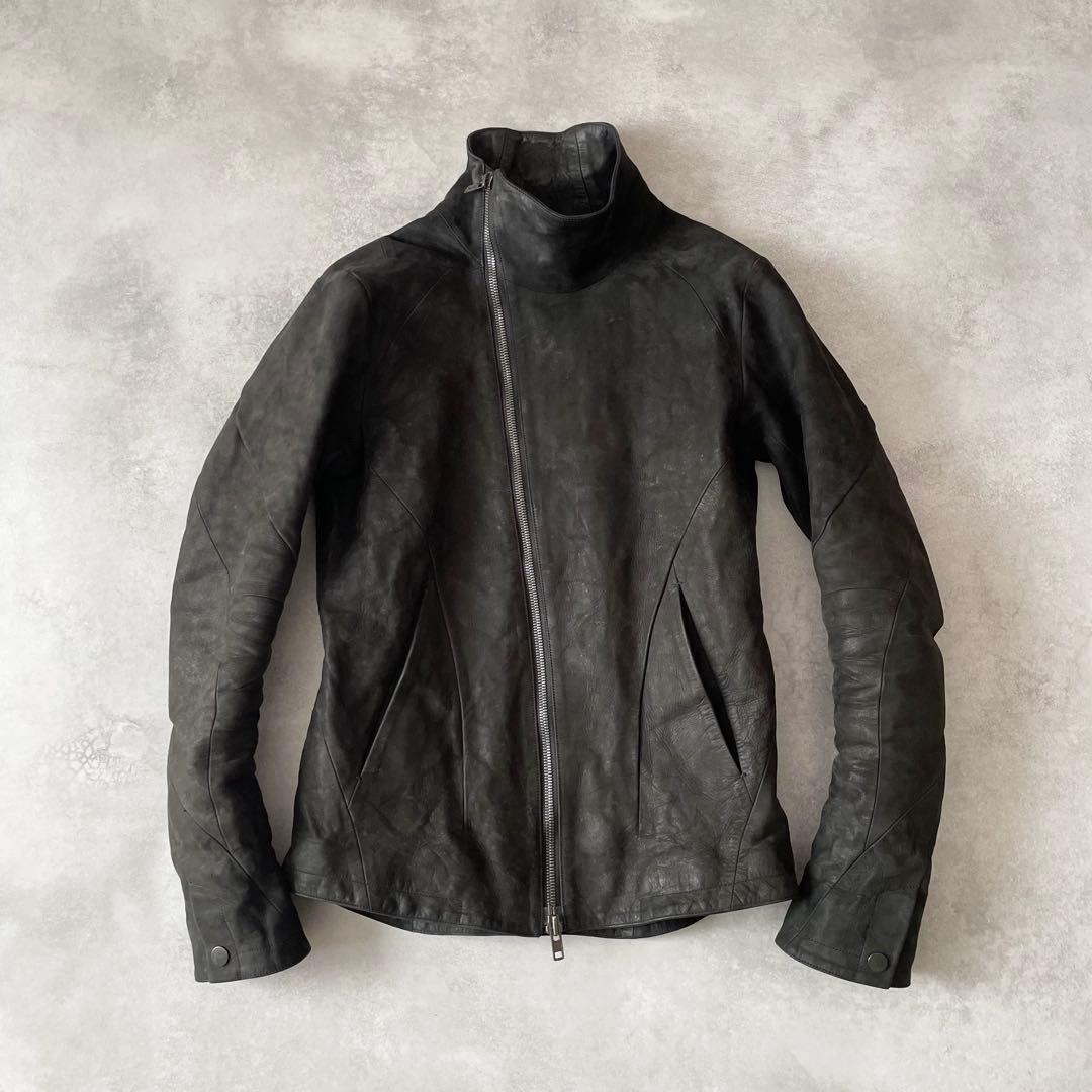 D.HYGEN ホースレザー ジャケット 馬革 1 ハイネック ユリウス