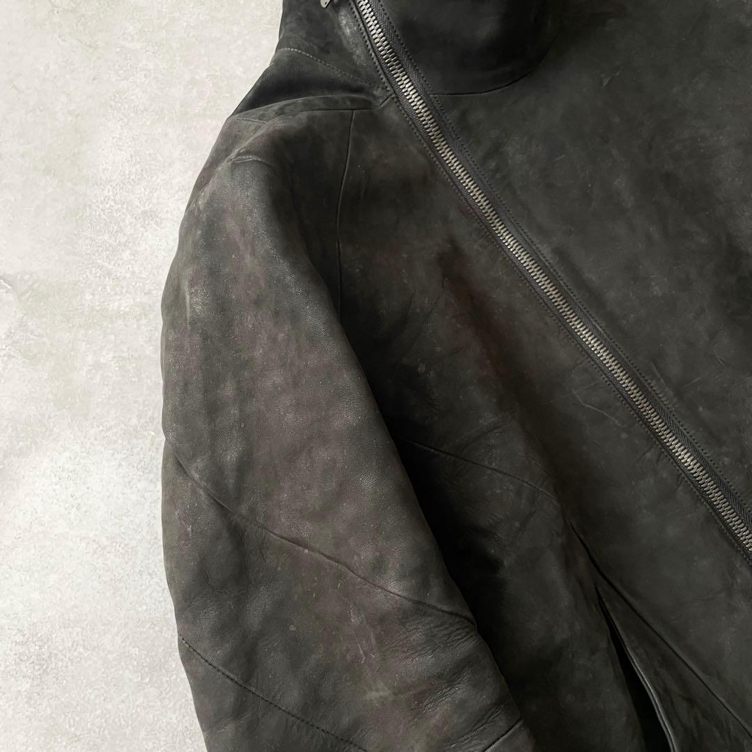 D.HYGEN ホースレザー ジャケット 馬革 1 ハイネック ユリウス