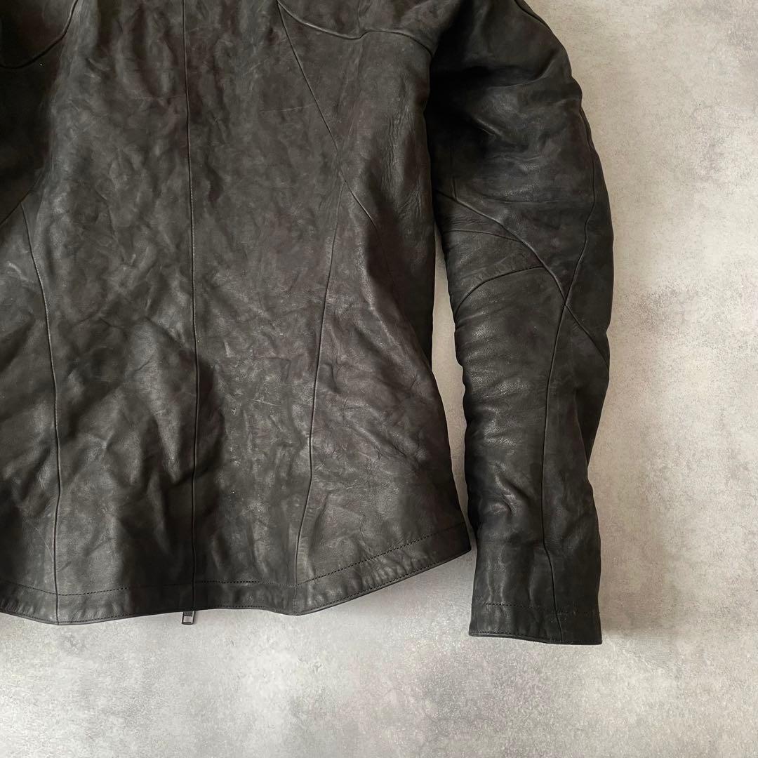 D.HYGEN ホースレザー ジャケット 馬革 1 ハイネック ユリウス