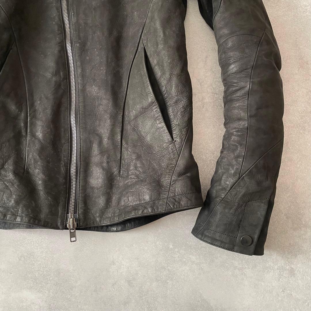 D.HYGEN ホースレザー ジャケット 馬革 1 ハイネック ユリウス