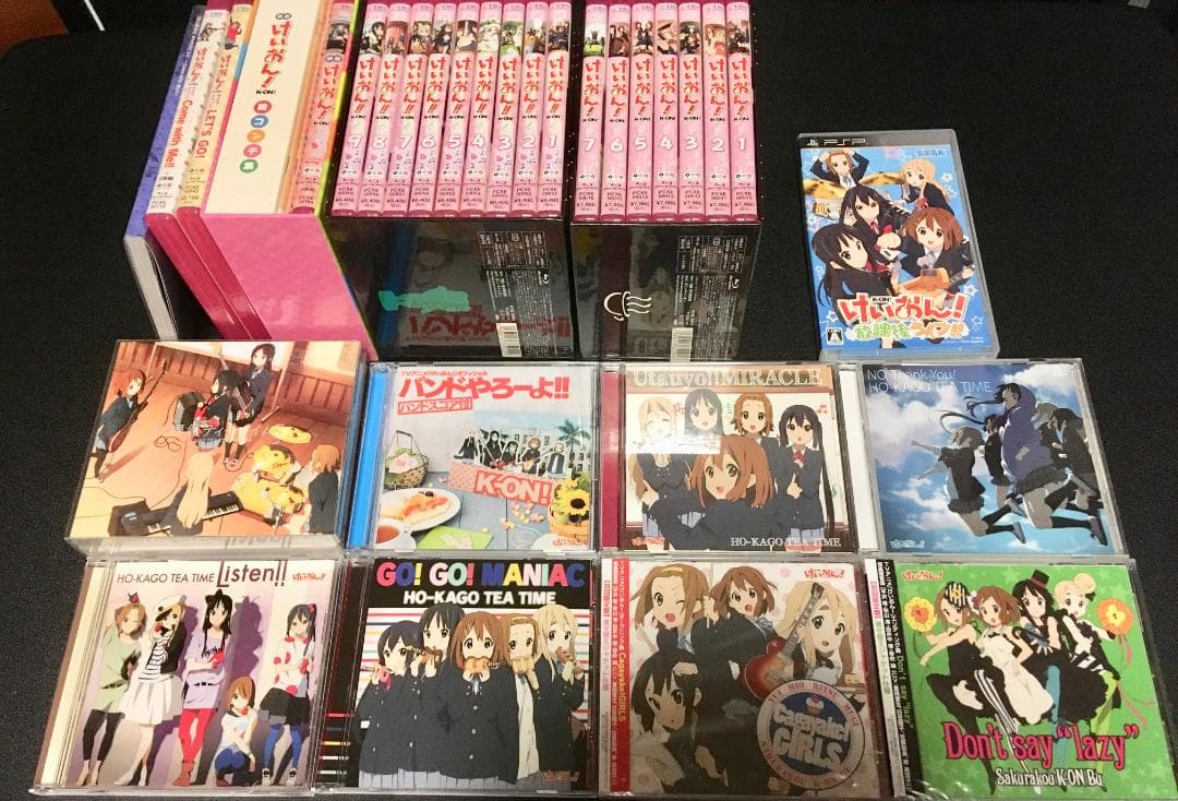 けいおんBD・CD・ゲームソフト・本 まとめ売り
