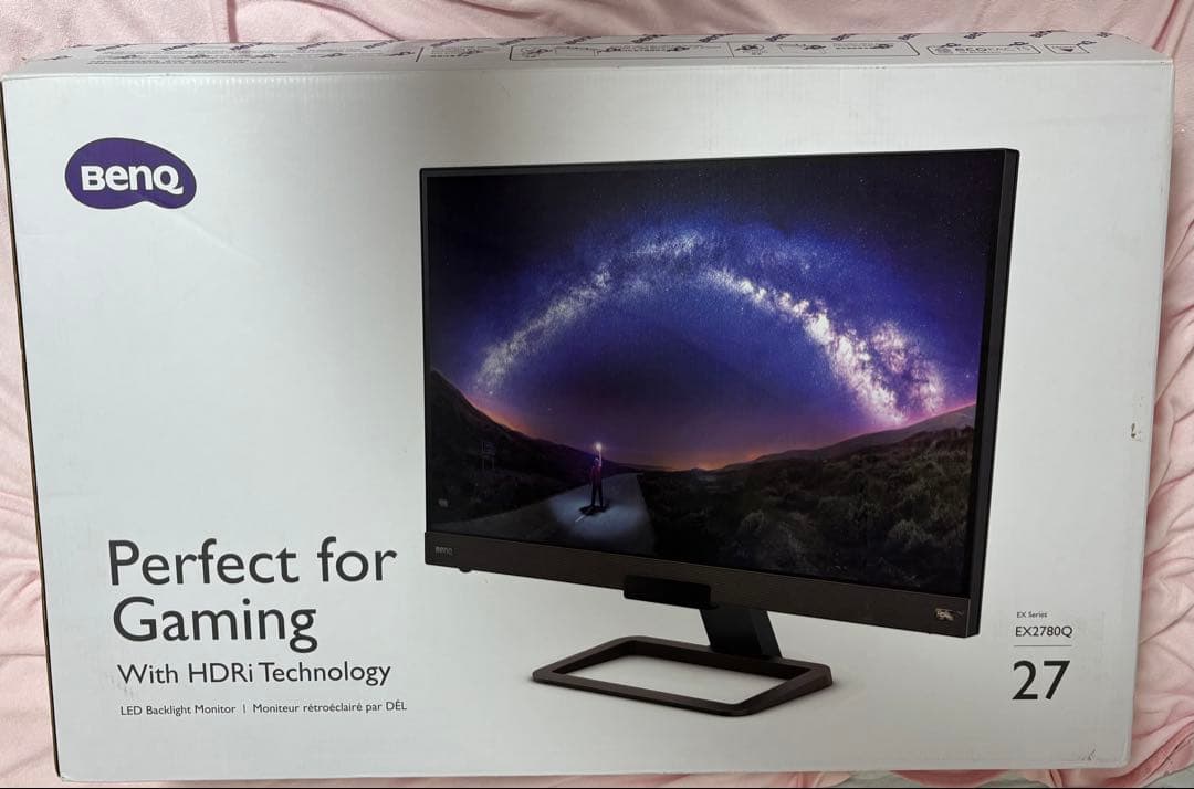 BenQ MOBIUZ EX2780Q ゲーミングモニター