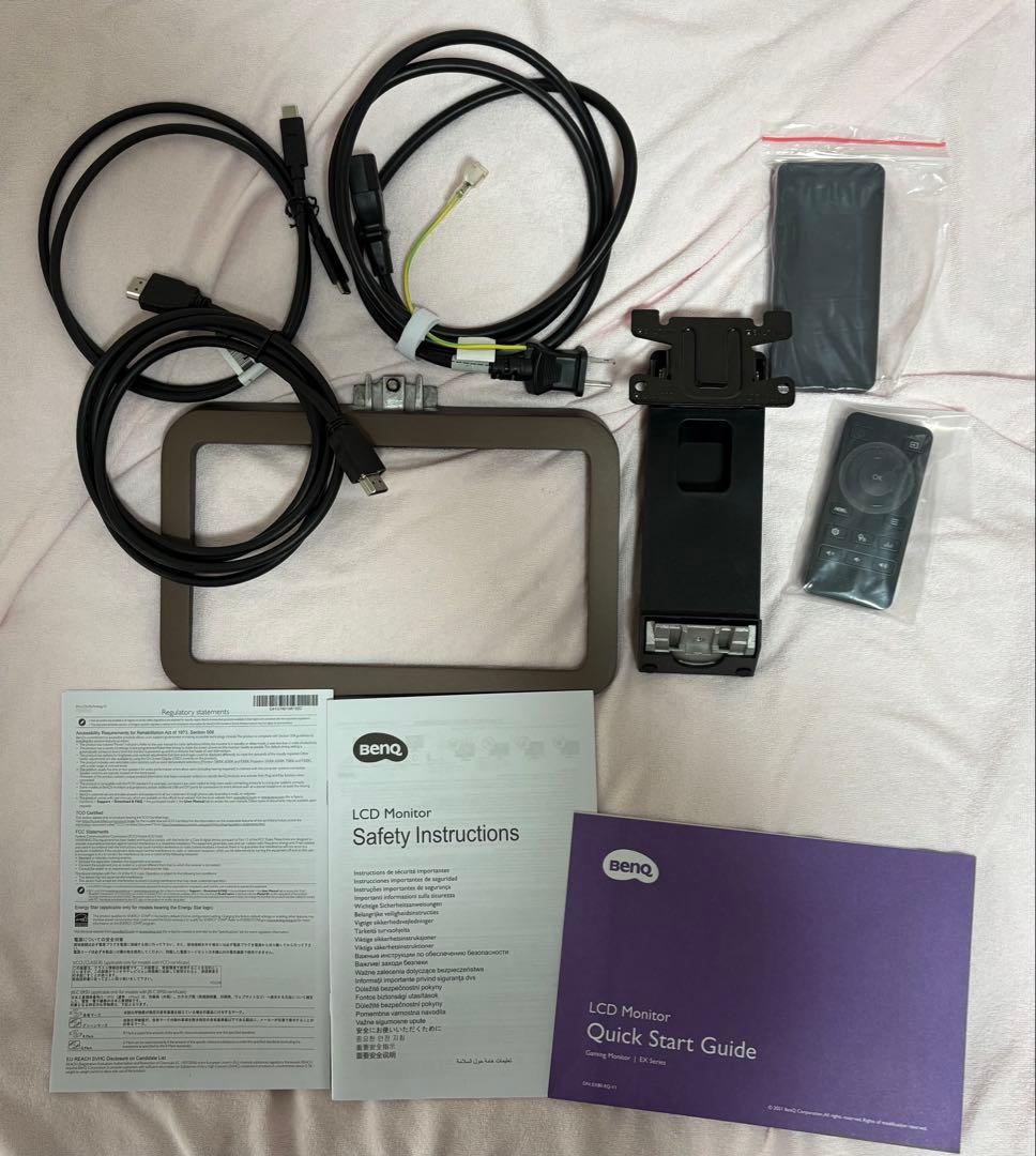 BenQ MOBIUZ EX2780Q ゲーミングモニター