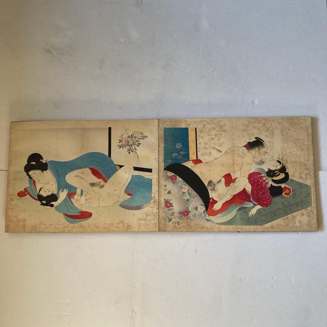 浮世絵 春画 レトロ 骨董 明治