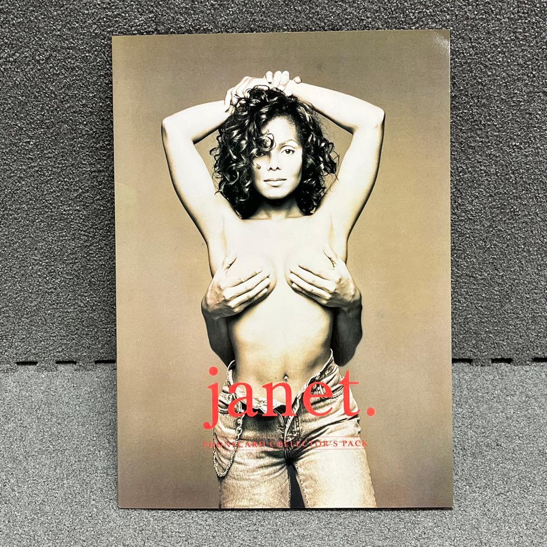 世界限定500セット　ジャネット90年代伝説フォトテレカ超豪華希少限定版