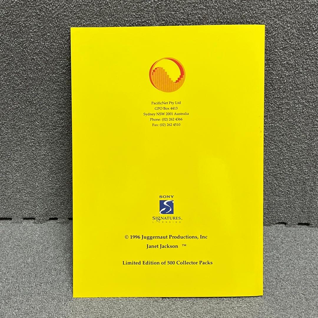 世界限定500セット　ジャネット90年代伝説フォトテレカ超豪華希少限定版