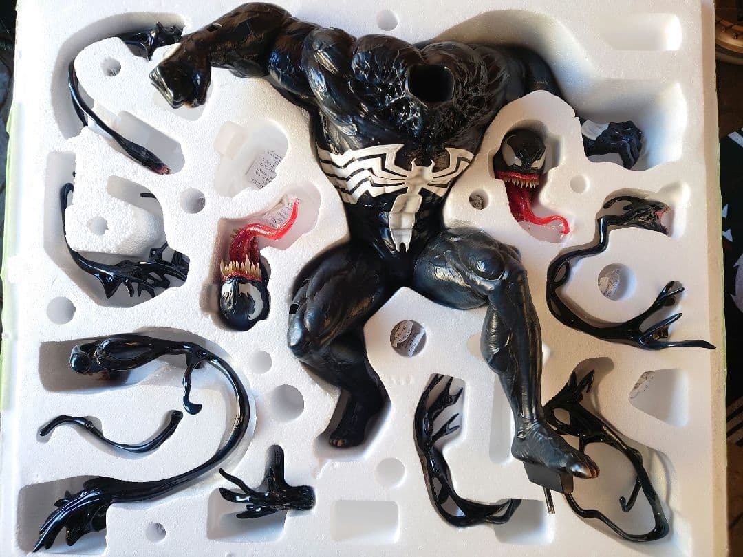 サイドショウ 1/4 ヴェノム・ダークオリジン ヴェノム スタチュー フィギュア