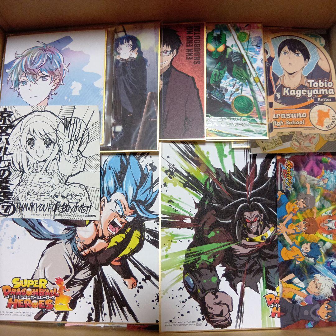 紙雑貨 2000枚以上　アニメグッズ　ノンジャンル　まとめ売り　コースター　色紙