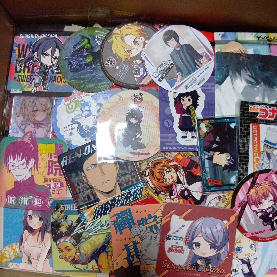 紙雑貨 2000枚以上　アニメグッズ　ノンジャンル　まとめ売り　コースター　色紙