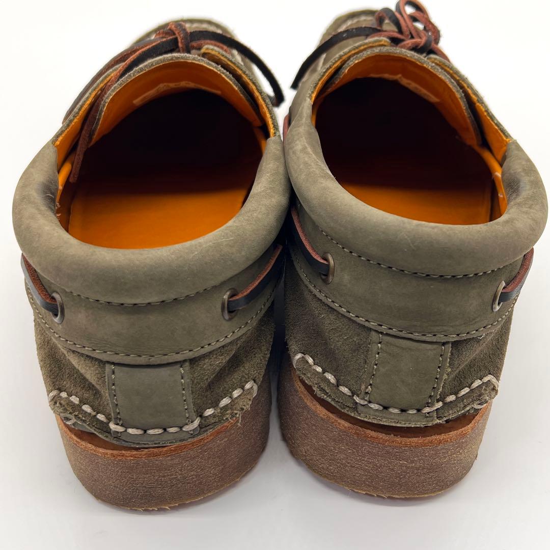 【美品】Timberland 【25.0】スリーアイ ボートシューズ　モカシン