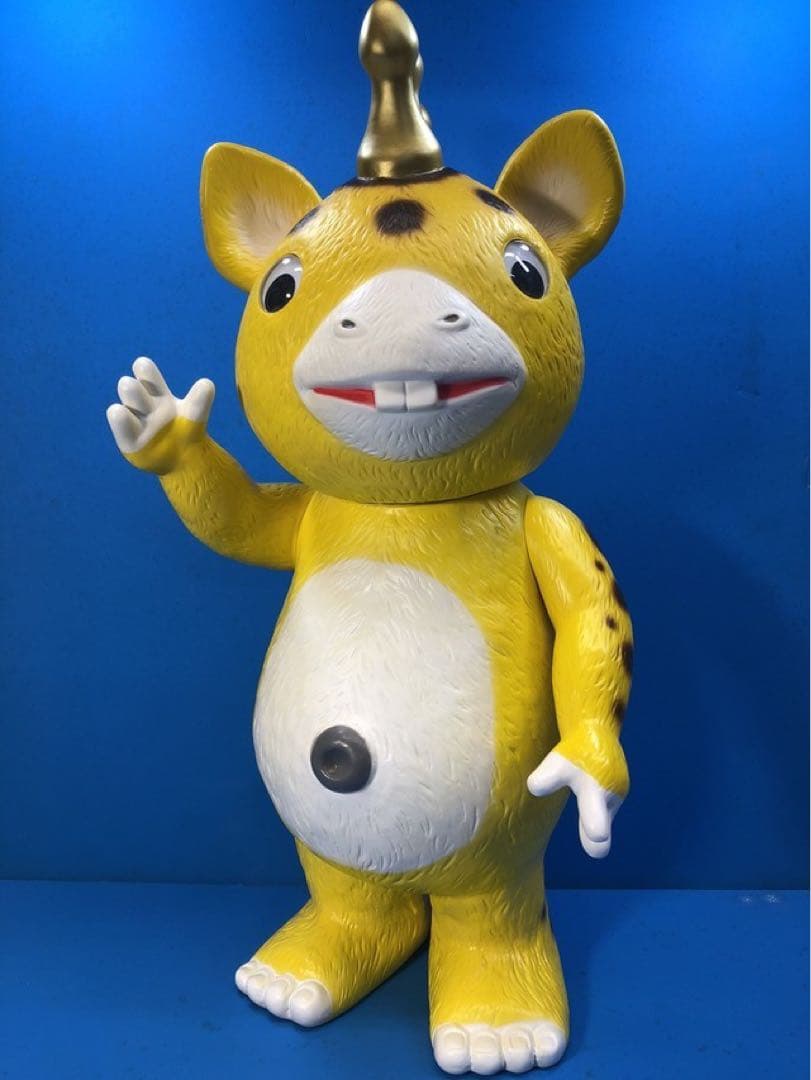 イヌクマ★快獣ブースカ★ジャイアントサイズ【黄色（1）】未使用新品 色紙付き