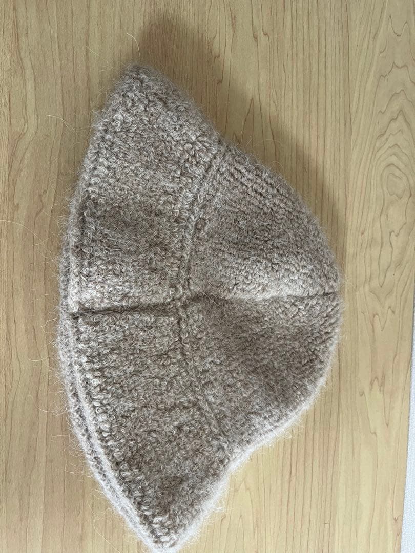 CELINE クロシェハット　アルパカウール