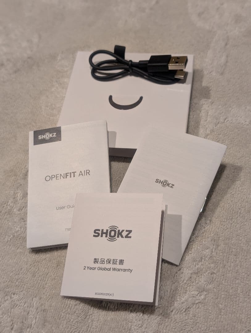 SHOKZ OPENFIT AIR ワイヤレスイヤホン