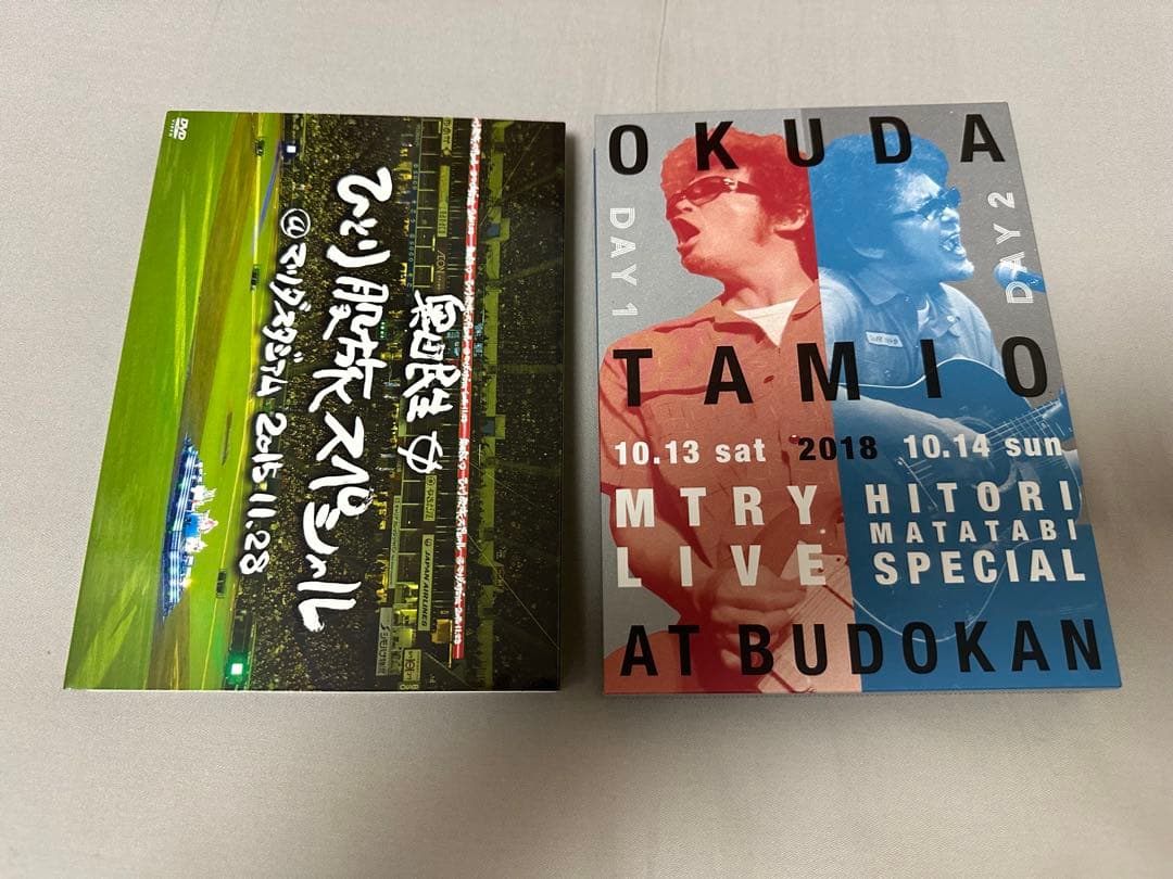 奥田民生 ひとり股旅スペシャル 2015 2018 DVD 2本セット
