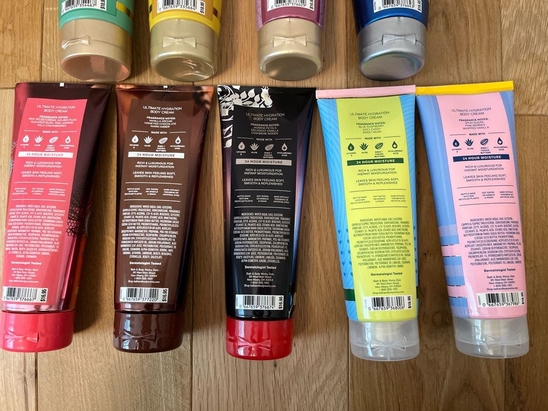 バス＆ボディワークス　ボディクリーム 9本セット