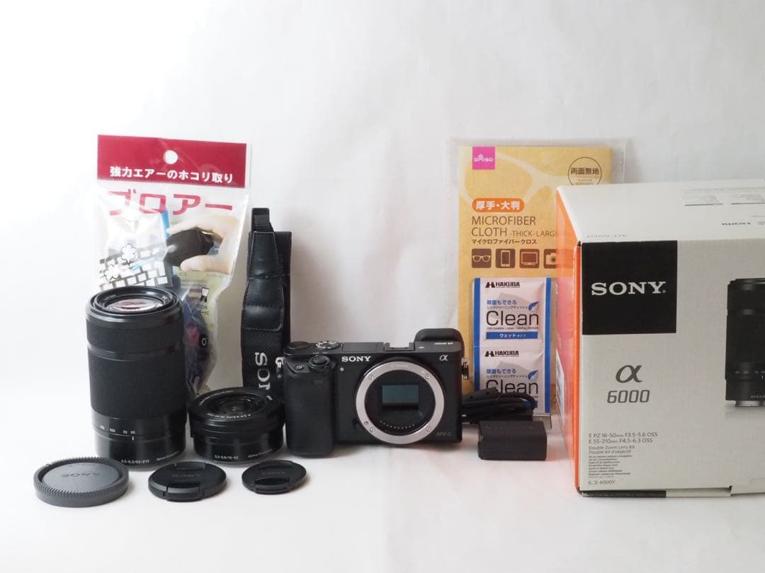 【美品】Wifi搭載❤️軽量 ソニーα6000 2420万画素ダブルレンズキット