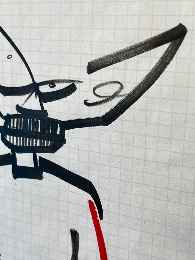 Futura / Hand-drawn Graffiti Art（直筆画）#03