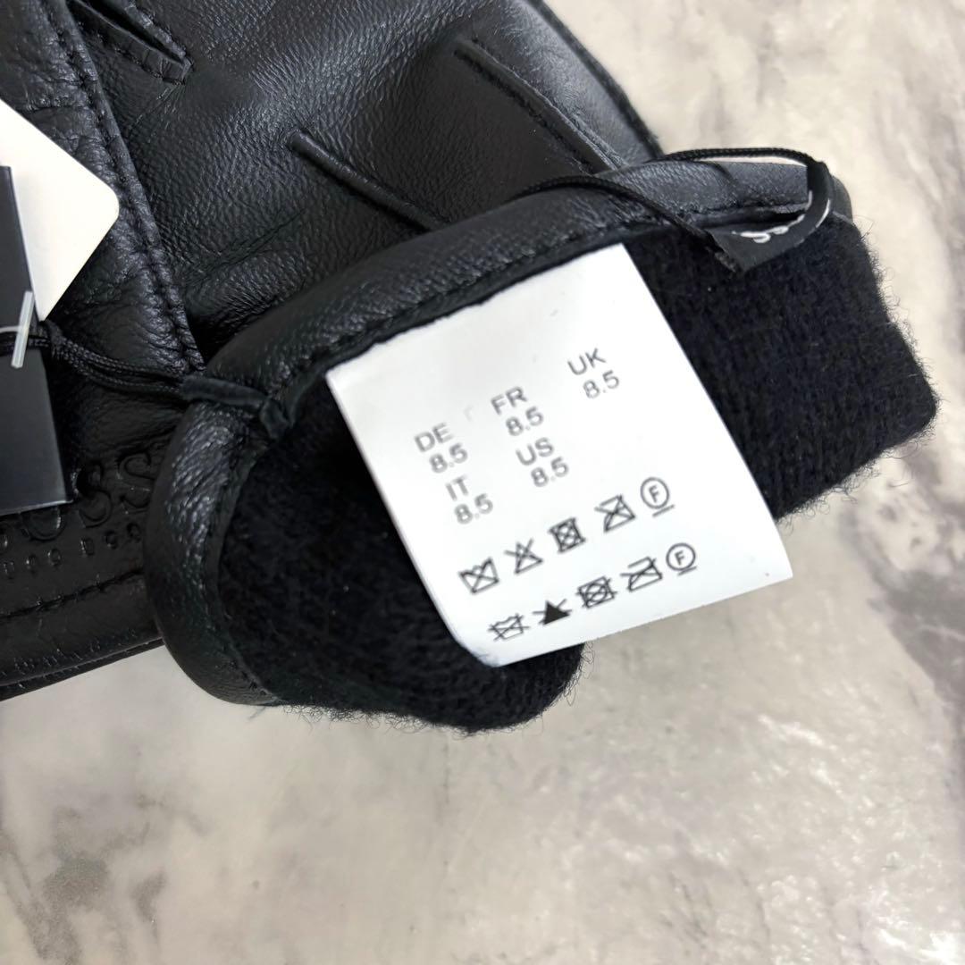 【新品未使用】HUGO BOSS レザー 手袋　グローブ　羊皮