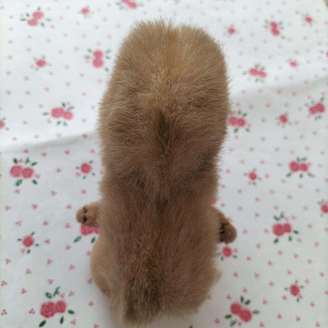 りぼん [こどものおもちゃ]まろ リス ぬいぐるみ 平成レトロ