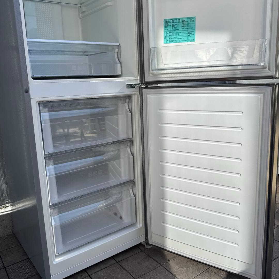 美品 Haier 冷蔵庫 Global Series シルバー 2ドア 270L