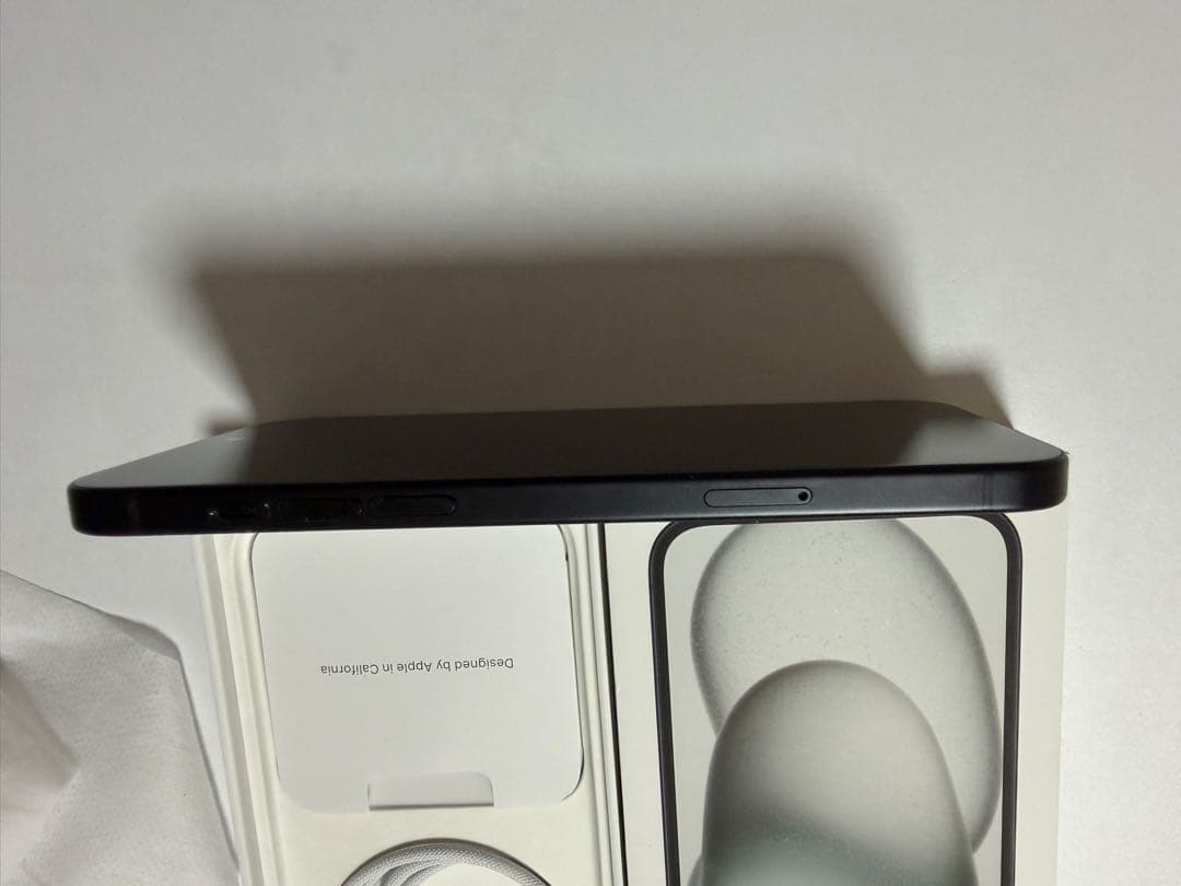 【傷無し】Apple iPhone 15Plus 128GB ブラック　本体