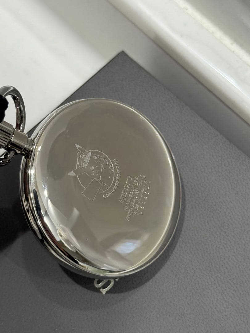 非売品　ポケモン　鉄道時計　懐中時計　ポケットモンスター　SEIKO