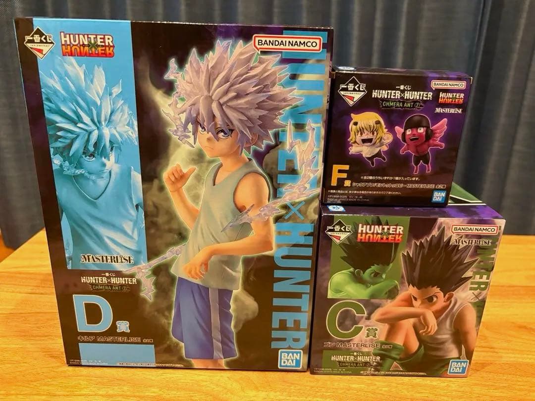 HUNTER × HUNTER 一番くじ キルア D賞 ゴンC賞 Ｆ賞