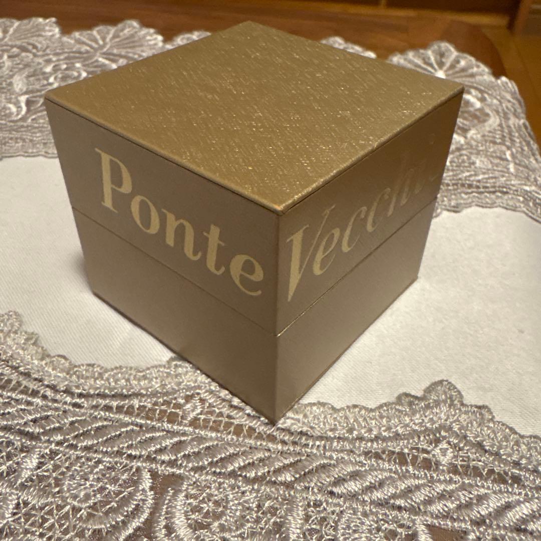 ポンテヴェキオ　ピアス　Pt900 一粒ダイヤモンド　計0.1ct