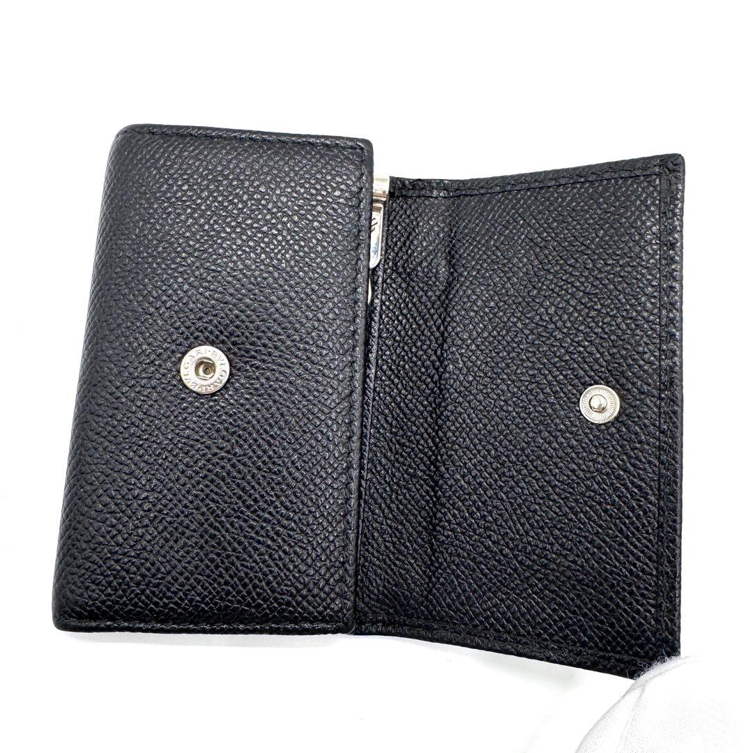 美品✨ブルガリ　6連　キーケース　ビーゼロワン　ブラック