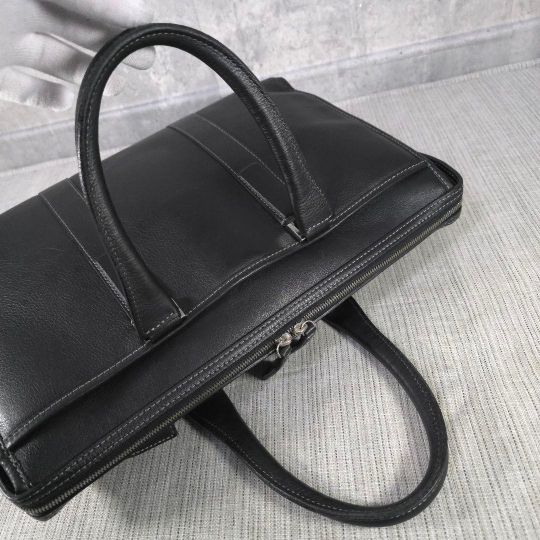 超美品　土屋鞄　プロータ　スクエア　スタンダード　ブリーフケース　ビジネスバッグ
