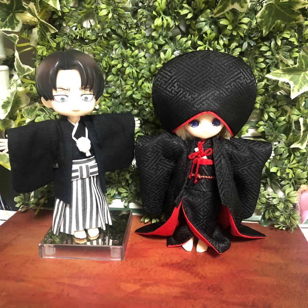 オビツ11 ハンドメイド 着物　花婿　花嫁