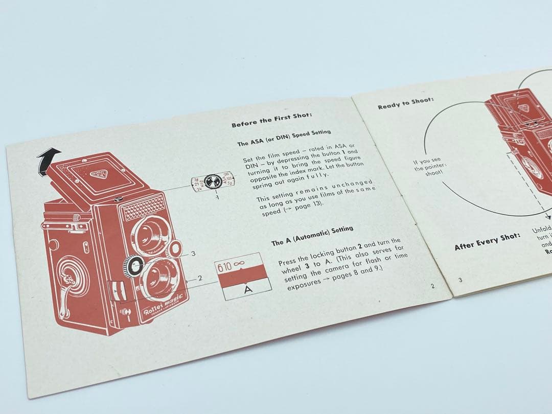 Rollei magic I 二眼レフカメラ オリジナルボックス付き