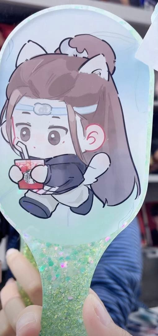 王一博 超大レジンエアークッション付きヘアブラシ　9点セット❣️確認用0109