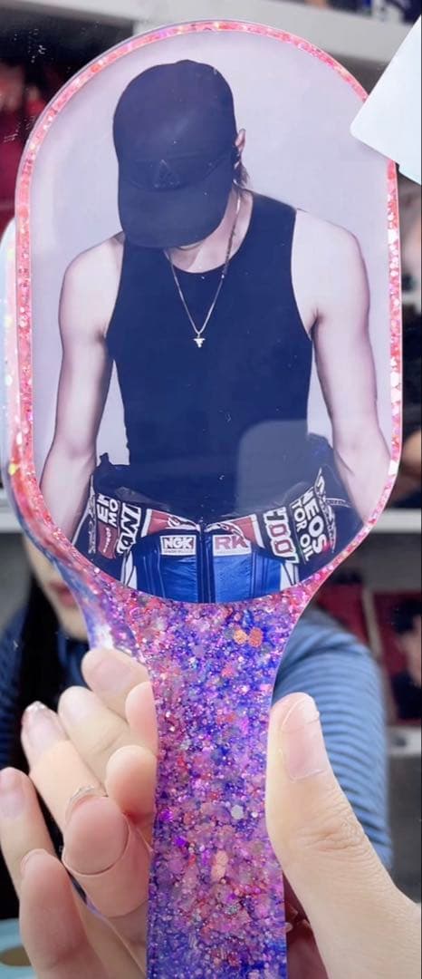 王一博 超大レジンエアークッション付きヘアブラシ　9点セット❣️確認用0109