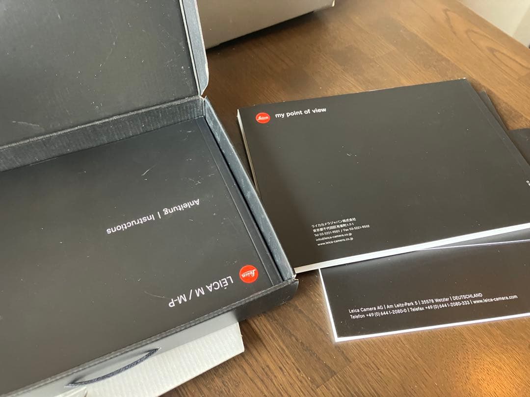 ライカ M-P240ブラックペイント 予備バッテリー　レザーケース