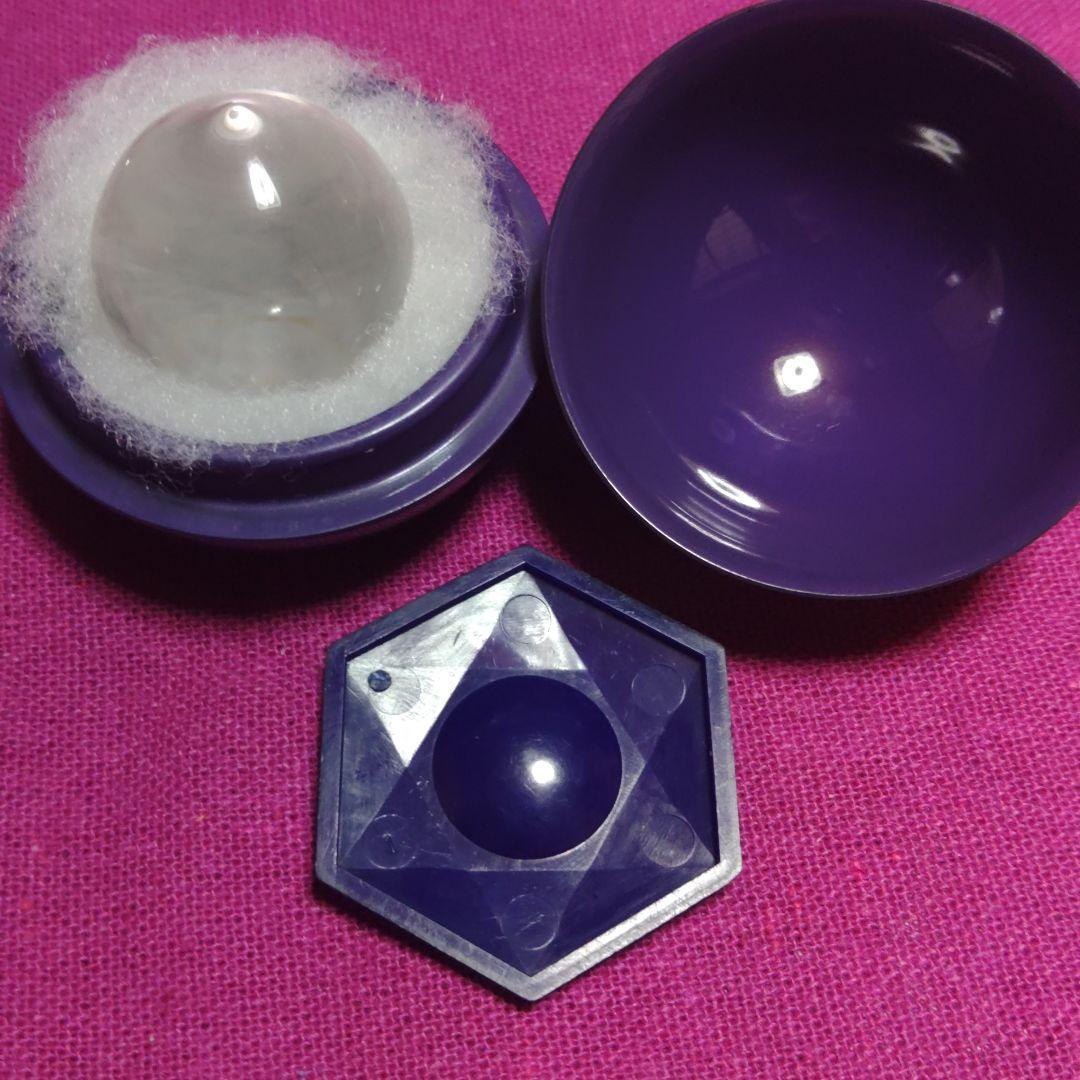 ヒランヤ水晶マニ宝珠