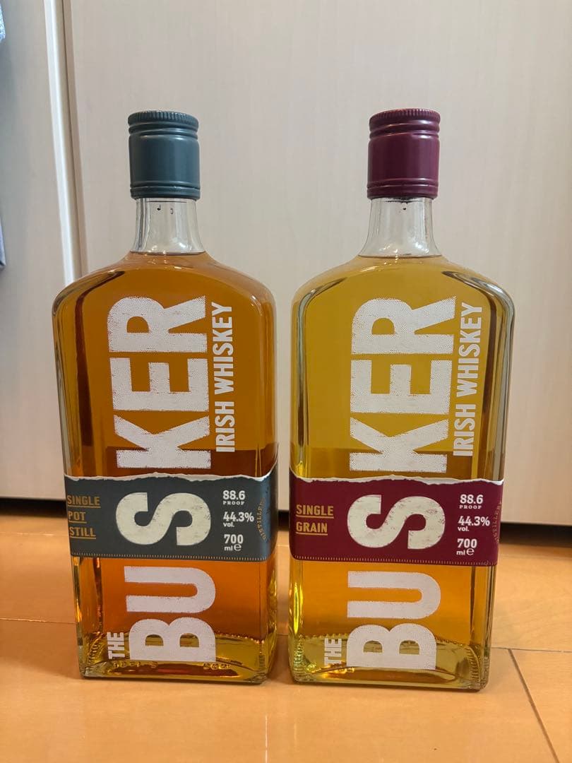 THE BUSKER シングルポットスチル、シングルグレーン 700ml