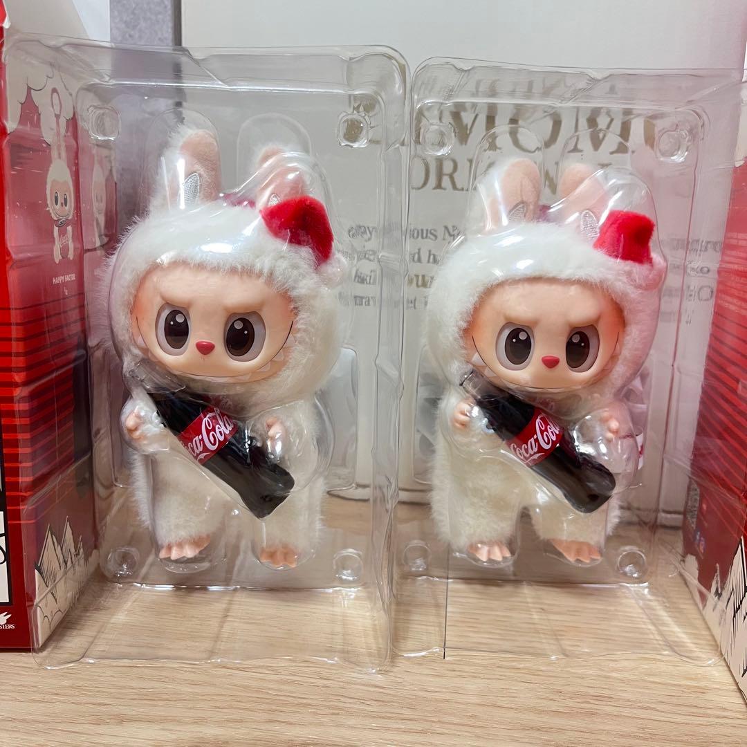 ラブブ LABUBU コカコーラ　Coca-Cola 2体