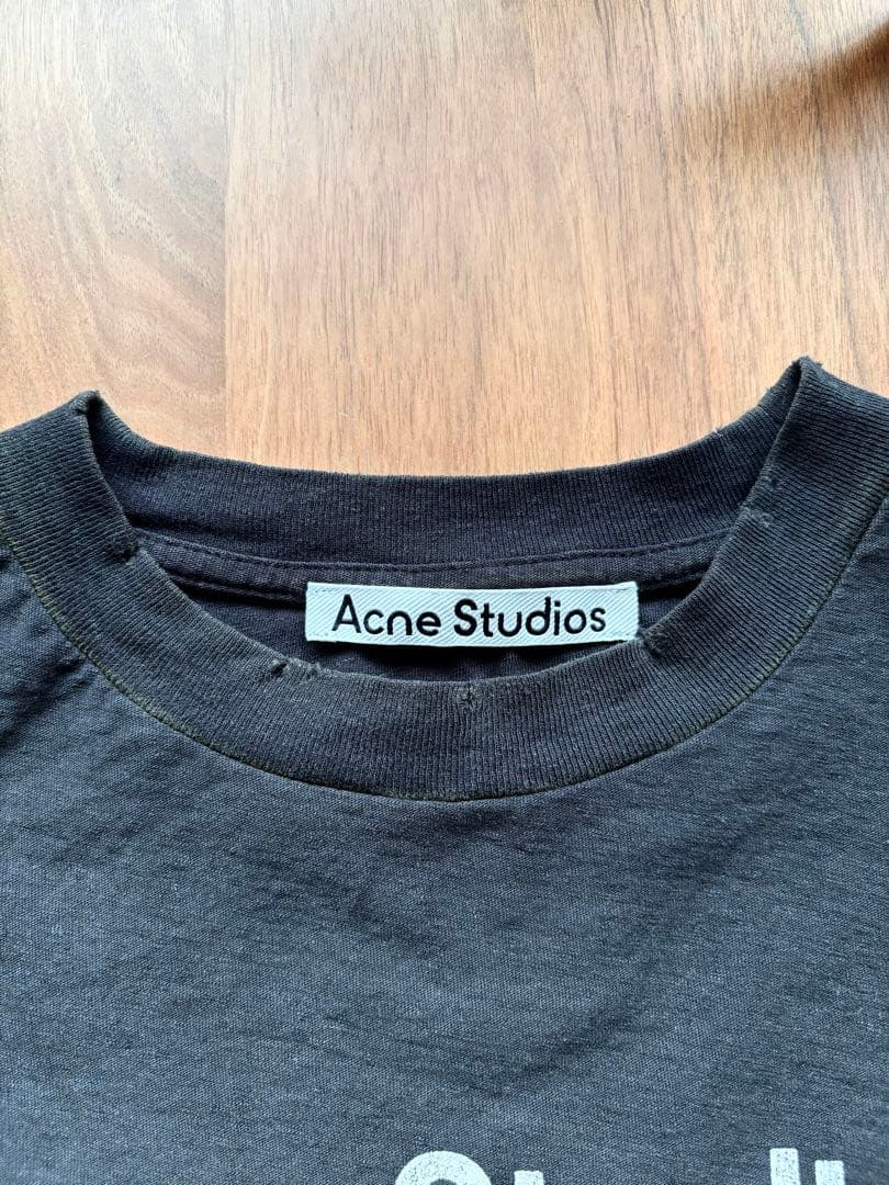 Acne Studios 黒 Tシャツ STOCKHOLM 1996