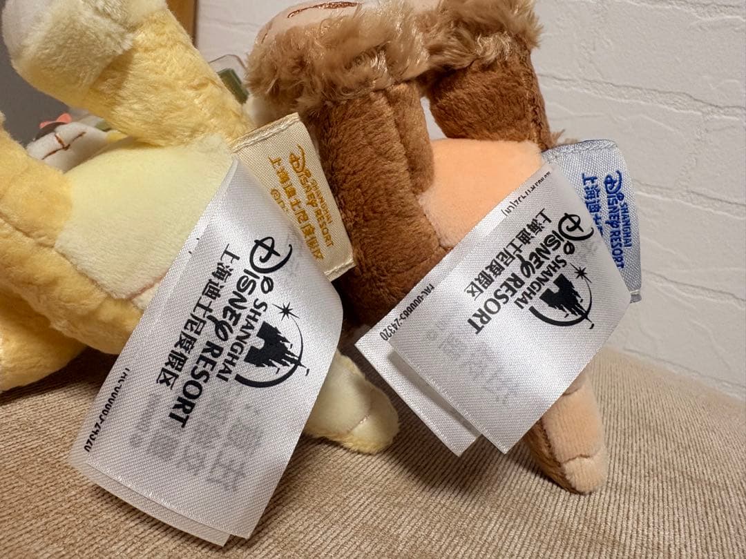 上海ディズニー限定☆クッキーアン＆ダッフィー 干支馬　ぬいぐるみ