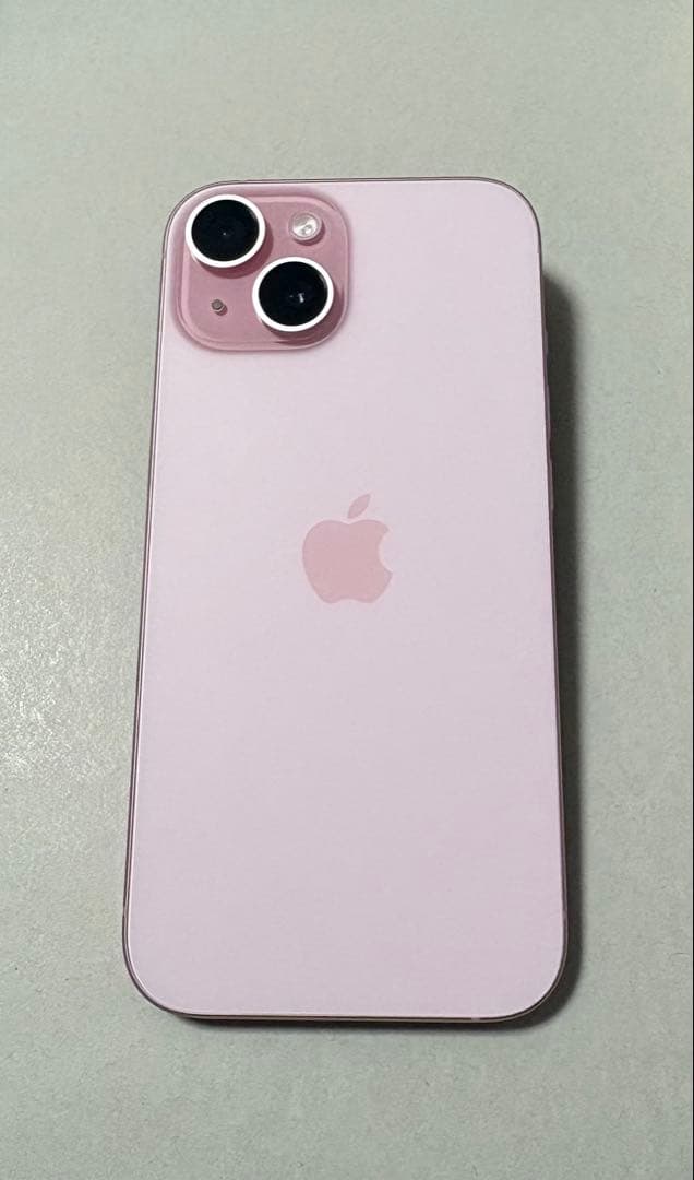 Apple iPhone 15 256GBピンク 本体