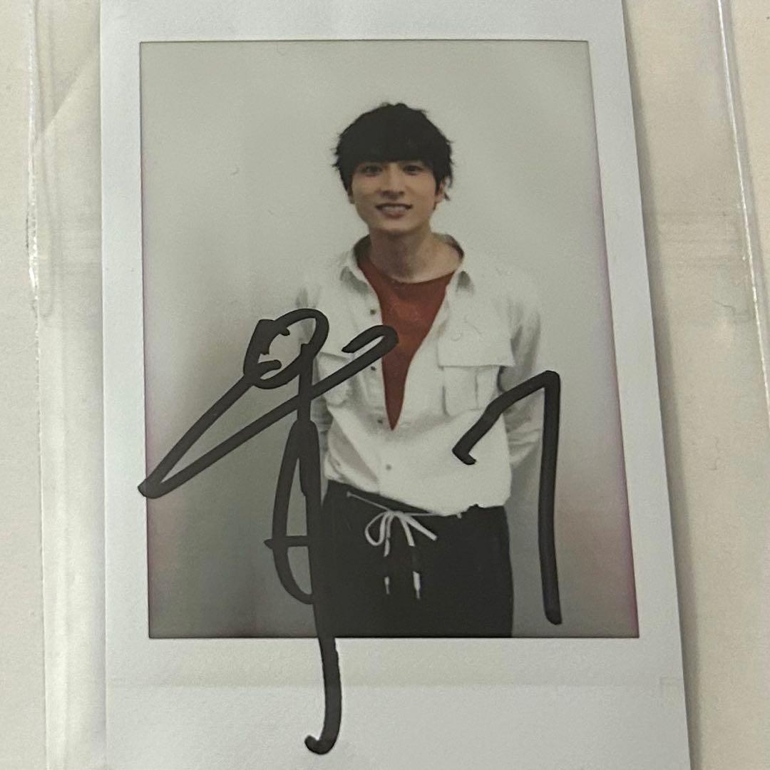 小関裕太 写真集「22你好」特典　直筆サイン入りチェキ