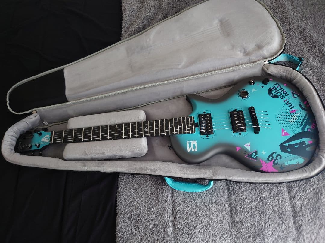 エレキギター Enya nova go sonic 初音ミクモデル