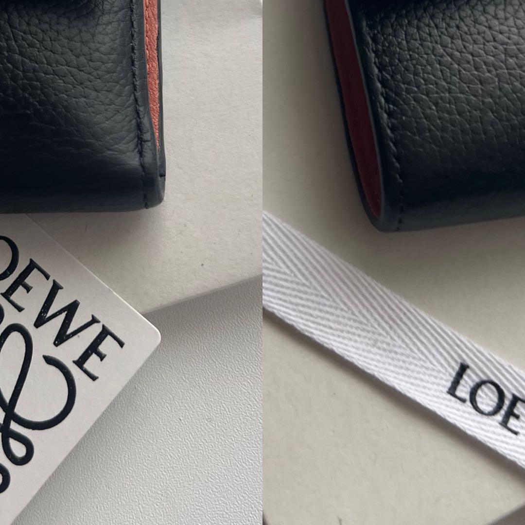 21 美品 LOEWE ロエベ 3つ折り財布