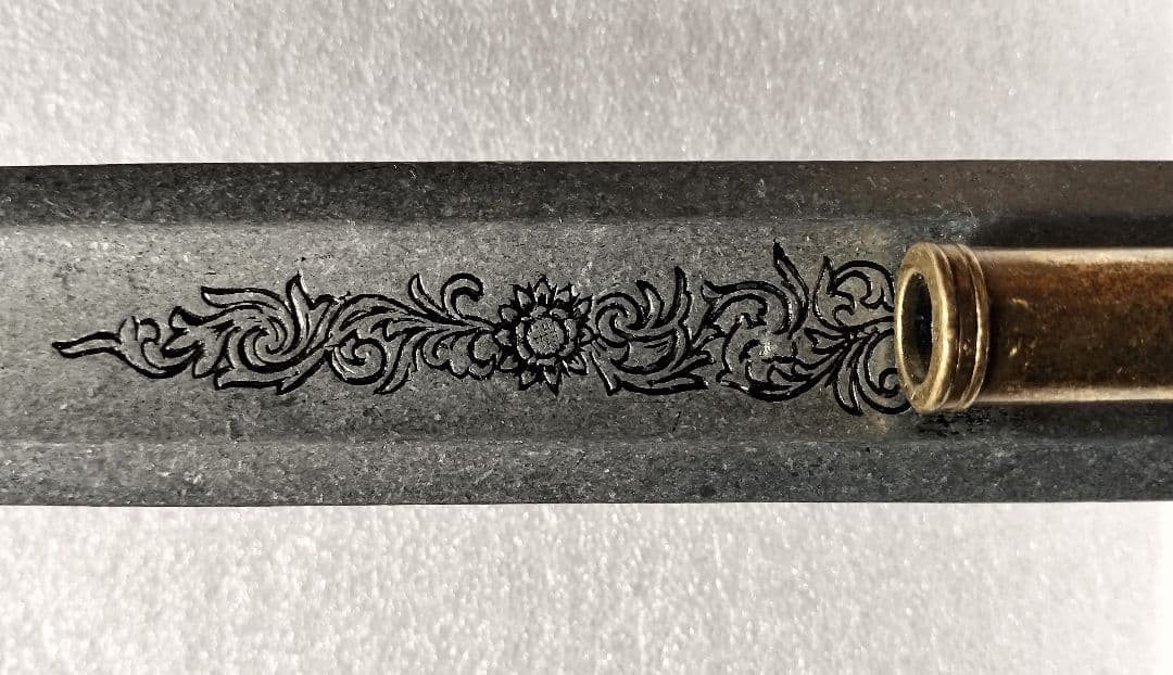 剣付き古式銃 レプリカ スペイン製 (観賞用)